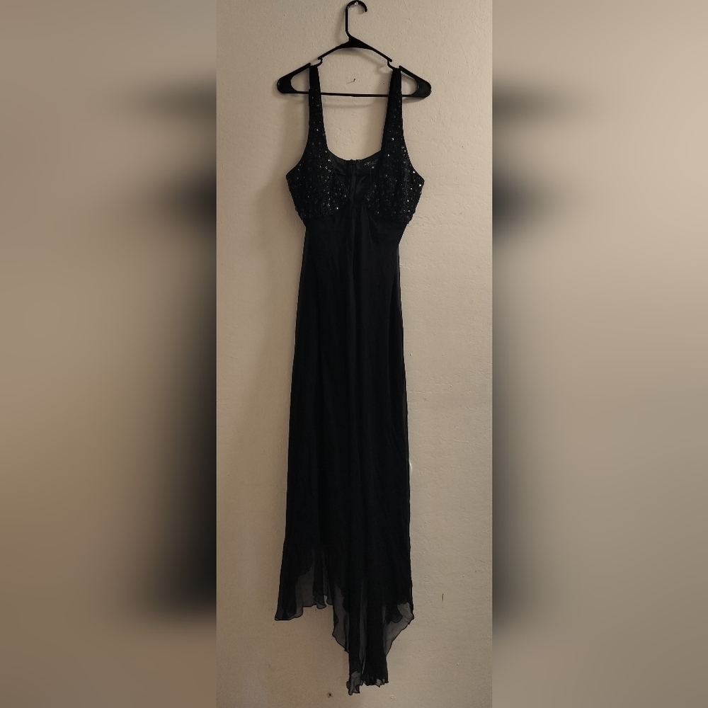 A.B.S. BY ALLEN SCHWARTZ BLACK Sweetheart Empire Dress Size 10 New With Tag